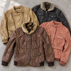 Leather Jackets-AV-233