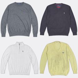 Collection of Men's and Unisex Designer Knitwear S..