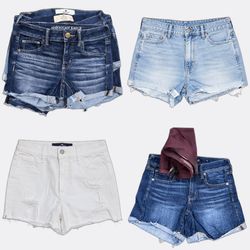 💥 RV5119 4 Brands Denim Shorts