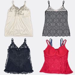 Playboy Motel Lace Trim Camisoles