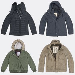 Hollister Abercrombie & Fitch Parkas Jackets