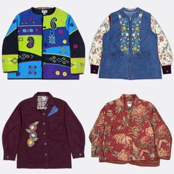 Indigo Moon Tapestry Unlined Jackets
