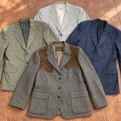 Brioni Eddie Bauer Blazers de fato