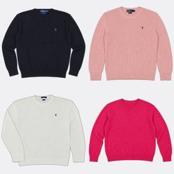 Polo Ralph Lauren heavy Round Neck Sweaters