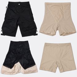 Damen Nylon Shapewear Shorts