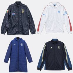 adidas Nike Giacche da Calcio Club