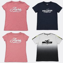 Hollister Aéropostale Printed T-Shirts