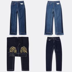 CR12835 Vintage designer Roca wear ladies jeans