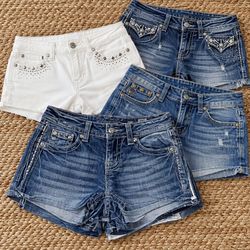Miss Me True Religion Denim Shorts