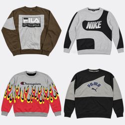 CR13352 Upcycled Mix Branded Sweatshirts Bundle