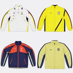 Nike Adidas Track Jackets