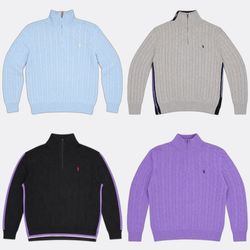 Polo Ralph Lauren 1/4 Zip Cable Knit 52pcs