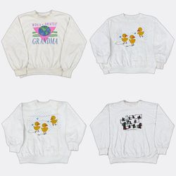 Disney Harley-Davidson Crewneck Sweatshirts