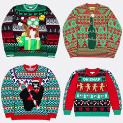 Novelty Holiday Christmas Graphic Sweaters