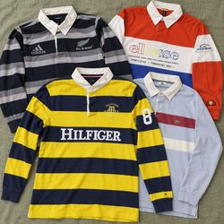Tommy Hilfiger,LACOSTE,Adidas,Ellesse”Rugby Shirts