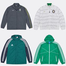 Adidas Nike coupe‑vent veste