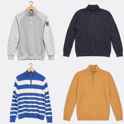 Tommy Hilfiger 1/4 Zip Knitwear Sweaters