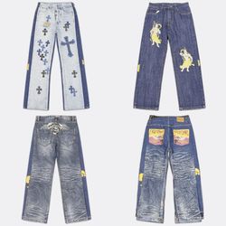 Hip Hop Jeans and Graphic Trousers Lot