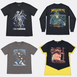 Graphic Band Printed T-Shirts (T-0086)