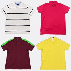 CR13520 Lot de polos vintage et de T-shirts Tommy ..