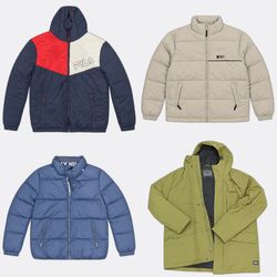 Adidas Fila mélange marques doudounes