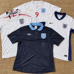 England  Football Shirts