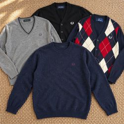 Fred Perry Knitwear Sweaters Cardigans