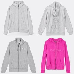 Juicy Couture Pink Bebe Hoodies