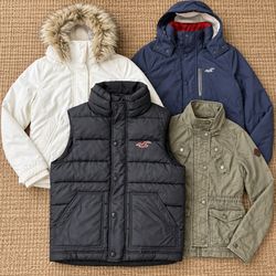 Hollister Abercrombie & Fitch Outerwear Jackets
