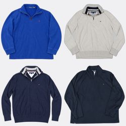 CR13435 Lotto di maglioni vintage Tommy Hilfiger e..