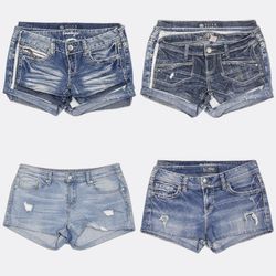 Rock & Republic Silver Jeans Co. Denim Shorts