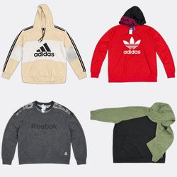 Adidas Reebok スウェットシャツとフーディー