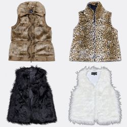 RV5213 Faux Fur and Shearling Vests