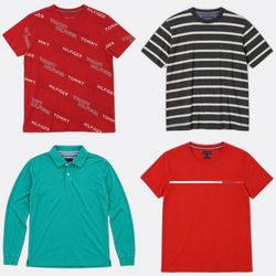 Tommy Hilfiger Polo & Crew Neck T-Shirts - BUNDLE ..