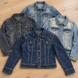 Y2k Denim Jackets Job Lot (GRF-10-016)