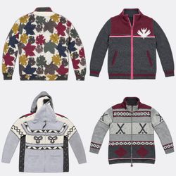 Canadian Zip Knitwear Cardigans Lot