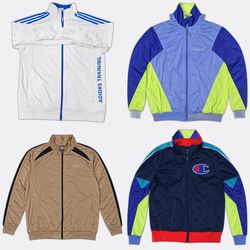 TS005 Vintage Adidas Track Jackets