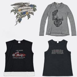 CR13294 Vintage Harley Baby Tees Bundle