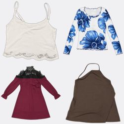 Camisoles with Lace and Ruched Details