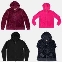 Juicy Couture Velour Zip Hoodies84