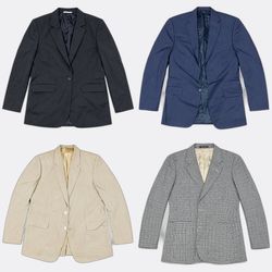 Christian Dior YSL and Burberry Suit Jackets Blaze..