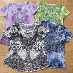 BAG15V1214 Apt 9 Style co T-shirt stampate
