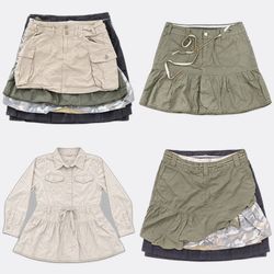 Y2k Cherokee Mini Skirts. B2F-392