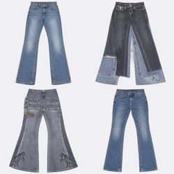 Md127 denim jeans. 9p Bootcut and Flare Jeans