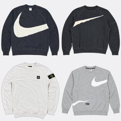 Nike Stone Island Crewneck Sweatshirts