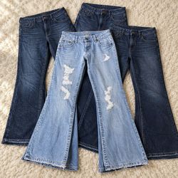 Jean bootcut pour femme élégante