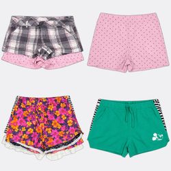 Women's Printed and Solid Cotton Shorts