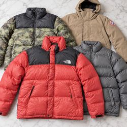 Canada Goose The North Face Puffer Jackets