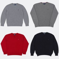 Polo Ralph Lauren heavy Round Neck Sweaters