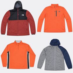 RV5212 The North Face Fleece Jackets and Sweatshir..